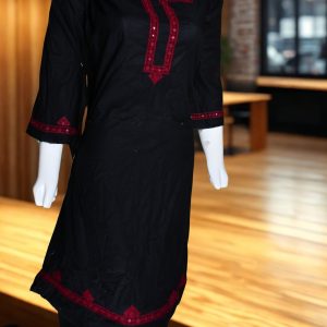 This Elegant Suit  is Delicately Hand-Embroidered for You